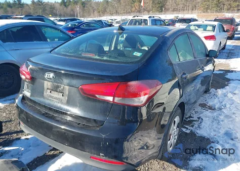 2018 Kia Forte Lx from USA, damaged, VIN 3KPFK4A75JE237535